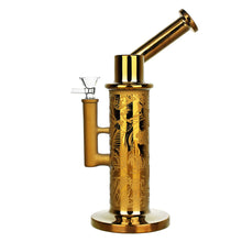 Death & Decay Electroplated Water Pipe - 10.75"/14mm F/Clrs Vry