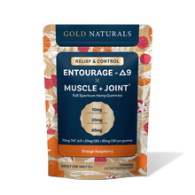 Entourage Δ9 x Muscle + Joint Gummy