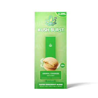 Delta-9 Animal Cookies - Knockout Disposable | Kush Burst | 2.2ml