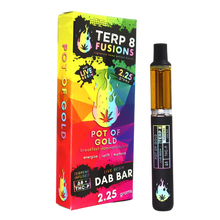 2.25g Pot of Gold THC-P + Delta-8 Live Resin Disposable Dab Bar  //  Terp 8 FUSIONS