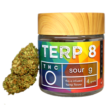 THC-O Infused Hemp Flower - SOUR G [4 grams]