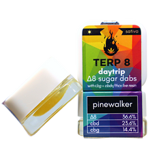 CBDv/THCv Live Resin Delta-8 DAYTRIP Sugar Dab - PINEWALKER [1 gram]
