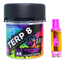 2.25-Gram Grandaddy Purps Delta-8 Live Resin Cartridge
