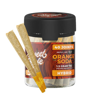 Sweet Lyfe  40 Pack of Joints D8+HHC+THCP - 1.5g per Joint - Orange Soda - Hybrid