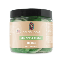 CBD Gummies 1000MG - Apple Rings