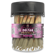 Delta 8 Doobies, King Size Jar, 50ct 100MG - Kush Cake