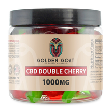 CBD Gummies 1000MG - Double Cherry