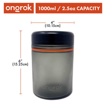 Ongrok 1000ml Child Resistant Storage Jar, 1 pack