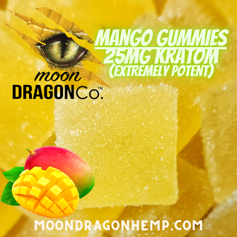 Moon Dragon Mango Kratom Gummies