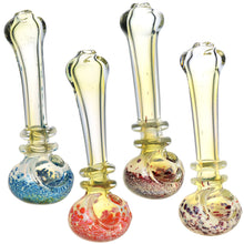 Fumed & Speckled Spoon Pipe - 4.5" / Colors Vary