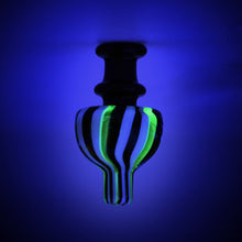 UV Striped Carb Cap - 25mm / Colors Vary