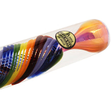 LA Pipes "Twisted Rainbow" Fumed Glass Chillum