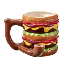 Cheeseburger pipe mug from gifts by Fashioncraft®