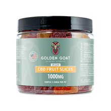 CBD Vegan Gummies 1000MG - Fruit Slices