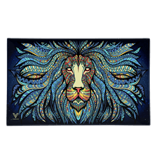 Tribal Lion Glass Rollin' Tray