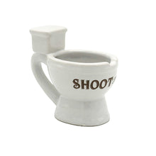 Shoot the Shit Ceramic Shot Glass - 4oz