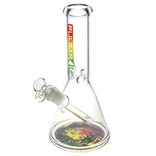 Pulsar Bottoms Up Zion Lion Water Pipe - 10"/14mm F