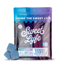 Vegan Gummies 600MG D8+HHC+THCP - Bag - Blue Raz