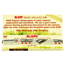 Raw Organic Hemp Rolling Papers