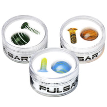 Pulsar Terp Slurper Screw & Marble Set - 2pc / Colors Vary