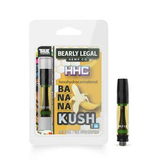 Banana Kush | HHC Vape Cartridge | Bearly Legal Hemp Co. | 1ml