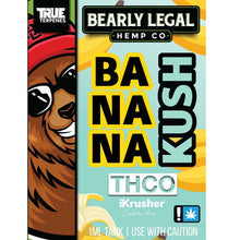 Banana Kush | THC-O Acetate Vape Tank | Bearly Legal Hemp Co . | 1ml