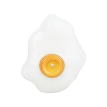 Sunny Side Up Egg Glass Hand Pipe - 3.75"