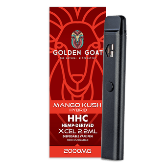 HHC Vape Device, 2000mg, Rechargeable/Disposable - Mango Kush