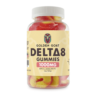 Delta 8 Gummies 1000mg - Peach Rings