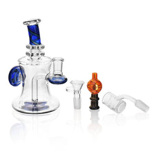 High Society | Astara Premium Wig Wag Concentrate Rig (Blue)