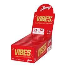 VIBES Hemp Rolling Papers w/ Tips