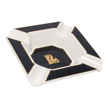 Lucienne Special X Square Ceramic Cigar Ashtray | 9"