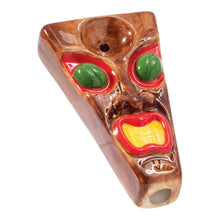 Wacky Bowlz Tiki Ceramic Pipe - 3.5"