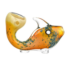 Standing Fritted Tropical Fish Hand Pipe | Colors Vary