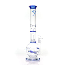 Diamond Glass 16 Inch Bong with Triple Percs