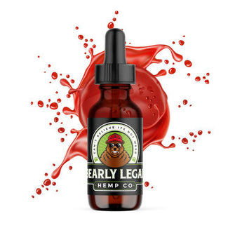 Cherry | Delta 8 Tincture | Bearly Legal Hemp Co. | 30ml