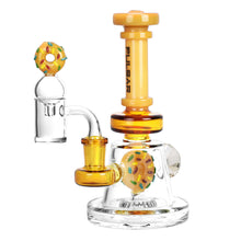 Pulsar Donut Diamond Dab Rig Set - 6.5"/14mm F/Colors Vary