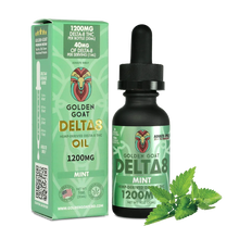 Delta-8 Oil, 1200mg – Mint – 30ml, 1oz.