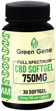 CBD Soft Gel Capsules - Full Spectrum Vitamins 750MG