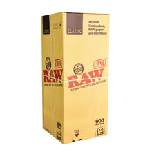 RAW Classic Cones Bulk Box | 1 1/4 Inch