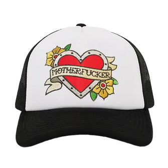 Wood Rocket Motherfucker Tattoo Heart Snapback Hat