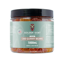 CBD Vegan Gummies 1000MG - Clear Bears