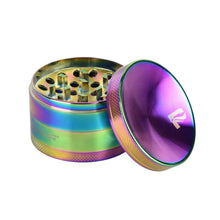 Pulsar Concave Rainbow Anodized Aluminum Grinder | 2.5"