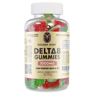 Delta 8 Gummies 1000mg - Watermelon Slices