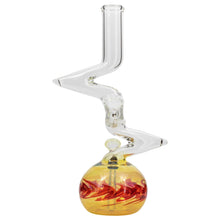 LA Pipes "Switchback" Bubble Base Bong