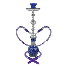 19" Nicolette 2-Hose Premium Hookah - Colors Vary