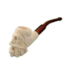 Hand Carved Small Meerschaum Pipe--Dunhill Head