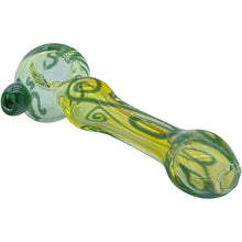 LA Pipes "Painted Warrior Spoon" Glass Pipe