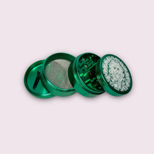 Green Man Green Aluminum 4-Piece Grinder, 2.5"