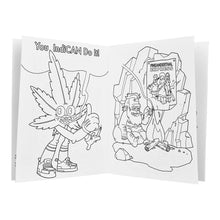 Wood Rocket High AF Adult Coloring Book - 8.5"x11"